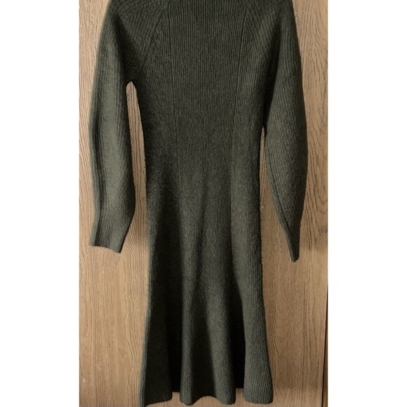 Green Long Sleeve Maxi Sweater Dress In Women’s Medium - Picture 4 of 16